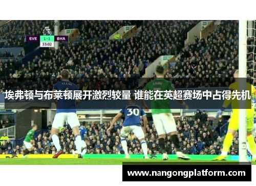 埃弗顿与布莱顿展开激烈较量 谁能在英超赛场中占得先机
