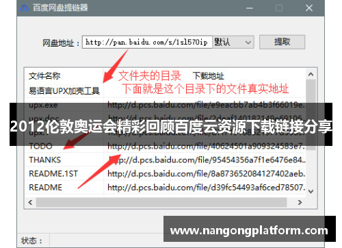 2012伦敦奥运会精彩回顾百度云资源下载链接分享