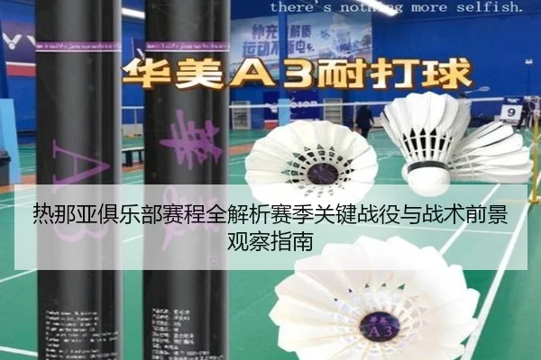 热那亚俱乐部赛程全解析赛季关键战役与战术前景观察指南 - 新闻资讯焦点报道封面图
